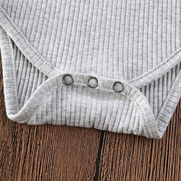 Oyolan Baby Toddler Girls Summer Short Outfits Spaghetti Straps Solid T-Shirt Romper Top + Bloomers Shorts Clothes Set - Image 4