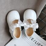 Princess Shoes Girls Mary Jane Flat Shoes Sequin Party Shoes Wedding Birthday Dress Shoes Cosplay Shoes Anti-Slip Soft Sole Prewalker Shoes for Toddlers Kids 3 11 UK Child - Image 6