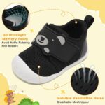 JOINFREE Baby Walking Shoes Wide Toddler Boys Girls Infant Sneakers Breathable Barefoot Slip On Tennis Crib Shoes - Image 4