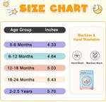 JOINFREE Baby Walking Shoes Wide Toddler Boys Girls Infant Sneakers Breathable Barefoot Slip On Tennis Crib Shoes - Image 7