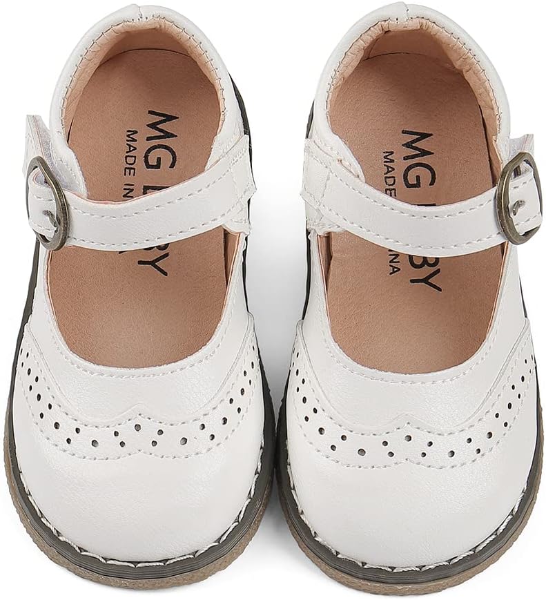 1744107350_61cFOyyTvvL._AC_SL1000_.jpg Cheerful Mario 1-6 Y Girls Mary Jane Shoes Toddler Girls Ballerina Shoes Baby Girls Dress up Shoes - Image 1