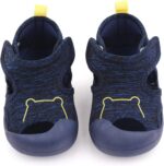 Shoes Boy Kids Bear Soft Sole Rubber Sandals Sneaker Flat Walking Non-Slip Girls Baby Shoes Newborn Shoes (Dark Blue, 2-3 Years) - Image 2