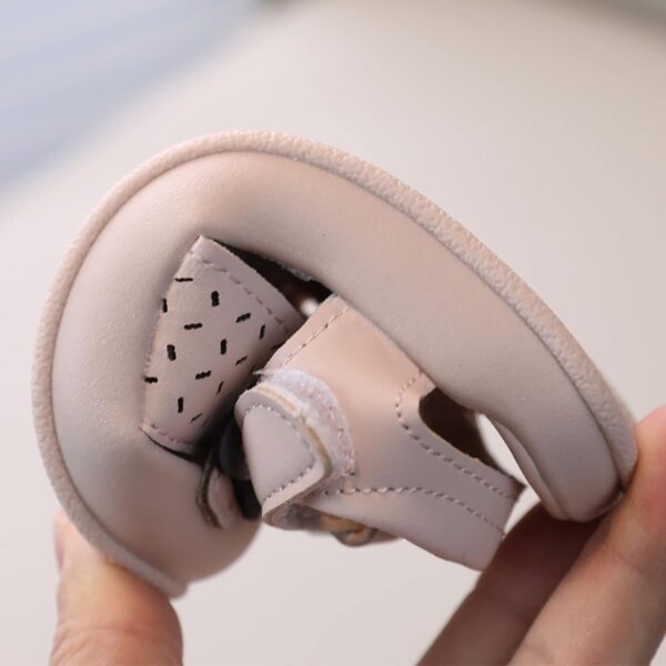 Toddler Baby Girl Shoes Breathable Shoe Dew Toe Shoe Bag Head Sandals Girl Sandals Baby Soft Shoe Covers Sandals For 0 To 2 Years Casual Slipper - Image 5