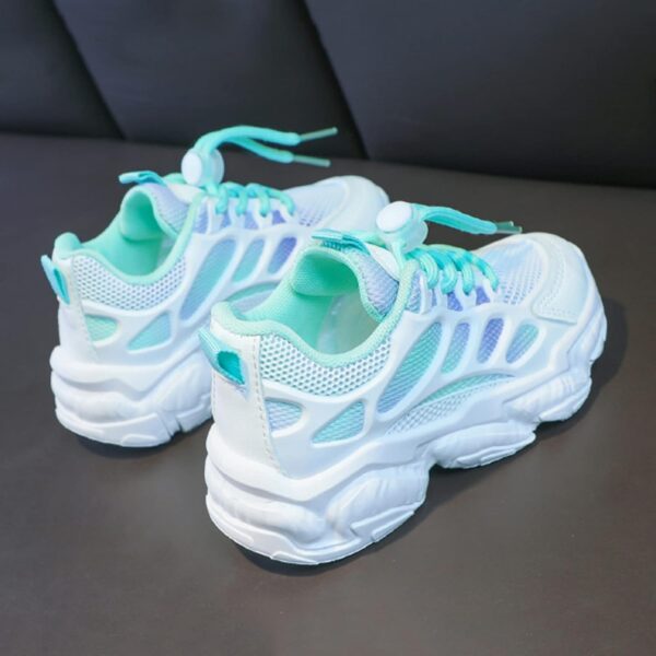 WWricotta Girls Toddler Mesh Kids Leather Sport Children Shoes Boys Baby Boy's shoes Girls Athletic Slides Sandals Girls Fuzzy Flip Flop Slippers - Image 2