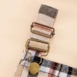 ESHOO Baby Girl Clothes Newborn Dress Set Long Sleeve Ruffle Romper Plaid Suspender Skirt Overall Dress Bow Headband Infant Outfits for 0-24M - Image 5