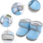 Baby Shoes Warm Booties Shoes Fashion Solid Color Non Slip Breathable Toddler Boots Baby Boy Boots Size 3c - Image 3