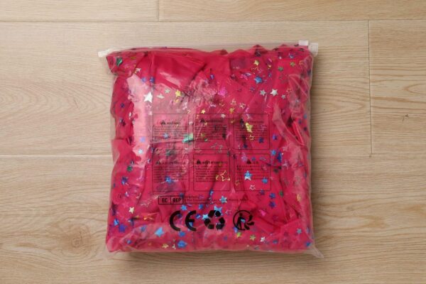 IDOPIP Baby Girls Toldder Girls Flutter Sleeve Sequins Strawberry Floral Embroidered Ruffle Sleeve Tulle Dress with Headband Party Wedding Dress - Image 9