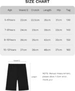 JOCMIC Girls Cycling Cotton Breathable and Safety Shorts for Summer Sports Gym Dance 3 Pack 5-12 Years - Image 6