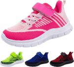 Girls Boys School Shoes - Girl's Cute Sneaker Toddler Little Kids Shoes Kids Athletic Shoes School Pe Gym Sneakers Soft Dance Plimsolls Walking Shoes Little Kid/Big Kid - Image 2