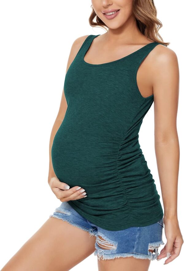 Love2Mi 3 Pcs Maternity Top Maternity Clothes Maternity Top Maternity Shirt - Image 4
