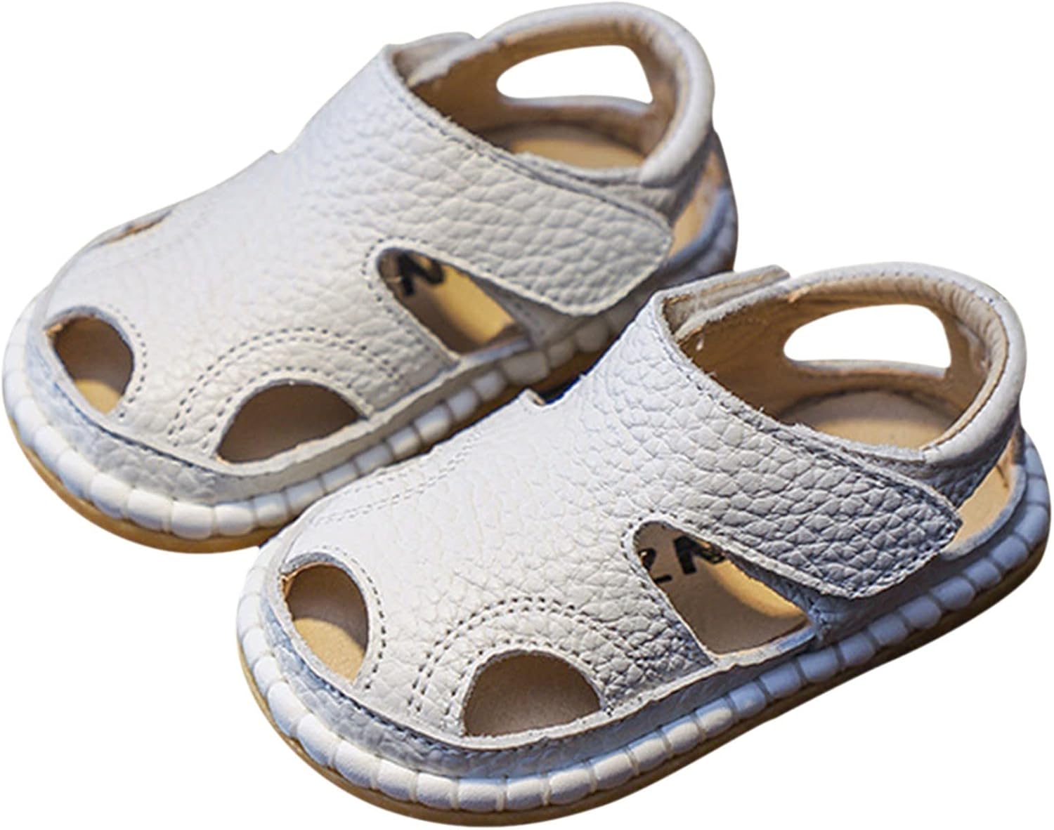 1744307202_61Gjr9ARI3L._AC_SL1500_.jpg Infant Baby Boys Girls Summer Beach Sandals Breathable Athletic Anti-slip Soft Sole Newborn First Walking Crib Shoes - Image 1