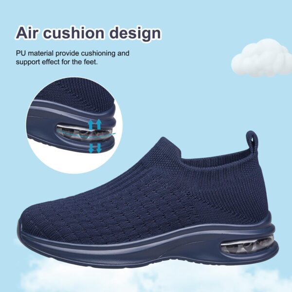 Boys Girls Trainers Toddlers Kids Sneakers Slip on Fitness Tennis Walking School Shoes for Toddler/Little Kid/Big Kid - Image 5