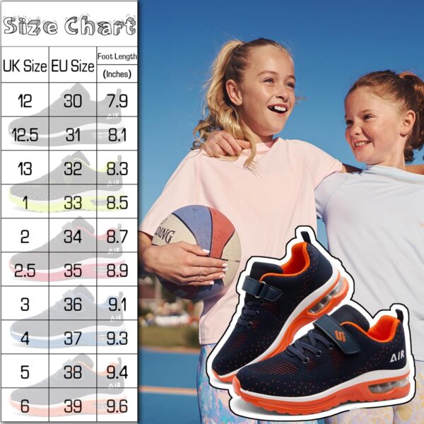 Unitysow Kids Trainers Boys Girls Walking Running Shoes Athletic Sneakers Child Lightweight Breathable Tennis Sports Shoes - Image 6