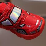 Light Up Toddler Boys Shoes Car Pattern LED Luminous Sport Sneaker Little Fashion Cute Soft Sole Toddler Athletic Shoes Non Slip Walking Shoes Low Top Casual Sneaker - Image 4