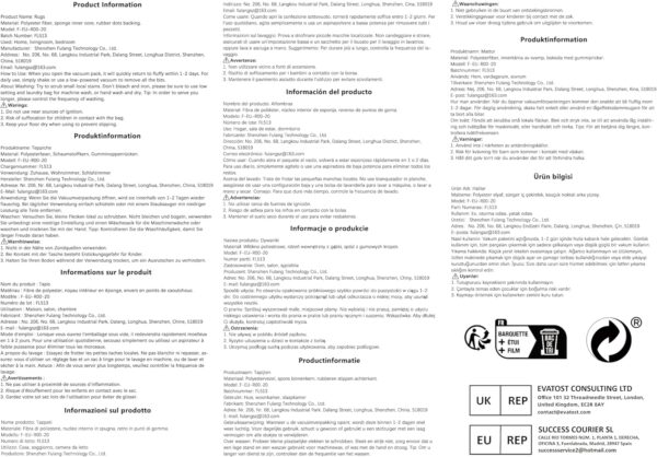 FVVRAX Area Rugs Living Room Rug, Soft Fluffy Shaggy Bedroom Rug Floor Carpet, Large Carpets for Kids Girls Dorm Nursery Bedside Rug, 140x200cm, Tie Dyed Dark Pink - Image 7