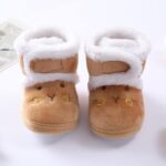 Cute ?artoon Fuzzy Soft Boots Baby Girls Kids Cotton Warm Snow Booties Toddler Indoor Outdoor Flat Shoes Size Toddler Snow Boots Boy Warm Boots - Image 3