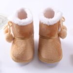 VYLYNL Casual Boots Toddler Boy Girls Booties Snow Shoes Infant Toddler Boys Boots Soft Baby Warming Baby Shoes Girls Size 1 Shoes - Image 5