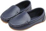 Princess Shoes for Girls 4to6 Toddler Little Kid Boys Girls Soft Slip On Loafers Dress Flat Shoes Boat Shoes Casual Shoes So So Shoes for Kids - Image 2