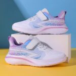 Kids Mesh Easy Fasten Trainer Unisex Trainers Boys Girls Walking Running Shoes Athletic Sneakers Sports Shoes for Little/Big Kids Trainers Indoor Children's Tennis Shoes Leisure Shoes Outdoor - Image 6