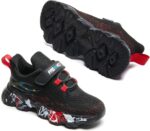 Daclay Kids Shoes Boys Girls Sports Soft Soled Running Elastic Cushion Cool Sneaker - Image 2