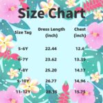 kmrfire Girls Graphic Princess Dress Kid Girl Casual Summer Dresses for 5-12Y - Image 2