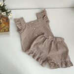 Infant Outfit Clothing Set 2-Pieces Suit 3-24M Girls Bloomer Shorts For Girl Photoshoot Props - Image 5