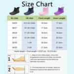 Lvptsh Kids Wellies Rain Boots Boys Girls Chelsea Booties Unisex Toddler Children Wellington Boots - Image 2