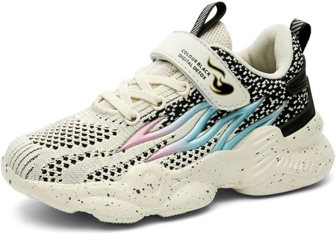 1744581963_61AuTL9OElL._AC_SL1200_.jpg Fashion Youth Shoes Fashionable Children's Shoes Boys and Girls Sneakers Casual Sports Shoes Mecha Boys Shoes 28-39 - Image 1