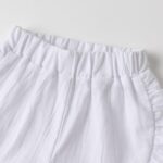 Derouetkia Infant Baby Girl Shorts Colourful Summer with Ruffle Design 3 Pcs - Image 5