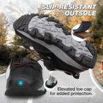 Unisex Kids Trainers Boys Non-Slip Walking Shoes Breathable Low-Top Sneakers Road Trail Running Shoes Size 12.5UK Little Kids-5.5UK Big Kids - Image 2