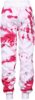 A2Z 4 Kids Girls Tracksuit Tie Dye Sassy Fleece Hooded Crop Top Bottom Jogging Suit Joggers Age 5 6 7 8 9 10 11 12 13 Years - Image 5