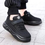 Kids Mesh Easy Fasten Trainer Unisex Trainers Boys Girls Walking Running Shoes Athletic Sneakers Sports Shoes for Little/Big Kids Boys Girls Shoes Kids Tennis Athletic Lightweight Sneakers - Image 3