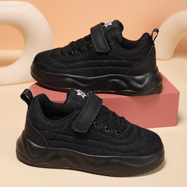 Kids Mesh Easy Fasten Trainer Unisex Trainers Boys Girls Walking Running Shoes Athletic Sneakers Sports Shoes for Little/Big Kids Boys Girls Shoes Kids Tennis Athletic Lightweight Sneakers - Image 6