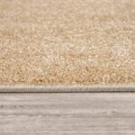 Living Room Rug Plain Simple And Modern Short-Pile, Various Sizes and colours, Size:120x170 cm, Colour:Gold - Image 3