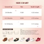 CENCIRILY Baby Girl Mary Jane Shoes Anti-Slip First Walking Bowknot Soft Sole Princess Wedding Dress Flats for 0-18 Month - Image 6