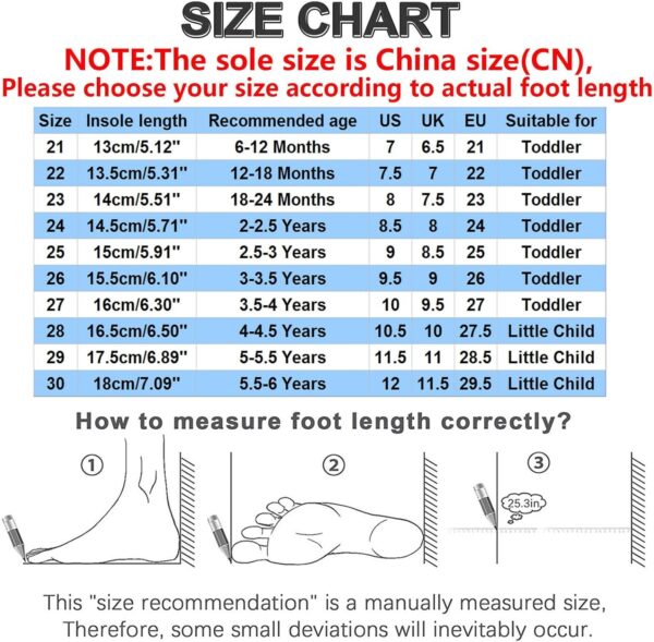 Toddler Boys Shoes Cartoon Luminous Sport Sneaker Little Fashion Cute Soft Lighted Athletic Light Up Trainers for Girls Kids Infant Tennis Shoes - Image 5