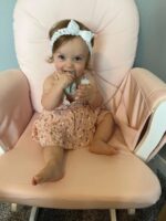 Baby Girl Dress Floral Print for Infant Baby Girl Romper Cute Outfit Set - Image 2