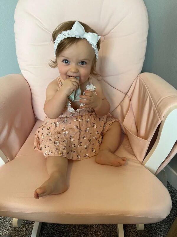 Baby Girl Dress Floral Print for Infant Baby Girl Romper Cute Outfit Set - Image 2