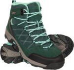 Mountain Warehouse Trail Kids Waterproof Boots - Synthetic Mesh Upper Girls & Boys Shoes, EVA Footbed, High Traction - Best for Spring Summer, Hiking & Outdoors