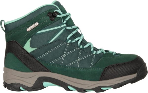 Mountain Warehouse Trail Kids Waterproof Boots - Synthetic Mesh Upper Girls & Boys Shoes, EVA Footbed, High Traction - Best for Spring Summer, Hiking & Outdoors - Image 2