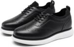 Bruno Marc Boy's Comfy MaxFlex Dress Sneakers Fashion Oxfords Casual Wingtip Brogue Shoes - Image 3