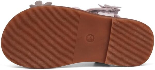 Girls Sandals Toddler Girls Flower Summer Sandals Little Girl Leather Sansals Open Toe Holiday Vacation Shoes - Image 4