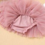 Tutu Skirt for Baby Girl with Diaper Cover Toddler Girls Layered Tulle Skirts Bloomers and Headband First Birthday Cake Smash Outfits - Image 4