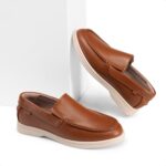 Bruno Marc Boys Slip-On Loafers for Toddler to Big Kids Easy On Off Dress Shoes with Cushioned Insole Anti-Slip TPR Sole School Playdates Casual Comfort - Image 6