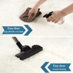 Large Rugs for Living Room,Fluffy Rugs for Bedroom,Cream Bedside Rug,Shaggy Washable Non-Slip Carpet for Lounge,Kids Room(Cream, 160x230 cm) - Image 4