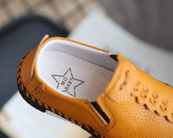 Fashion Boys Big Girls Leather Soft Kids Shoes Children Casual Baby Shoes Little Boy Outdoor Foot Warmer - Image 3