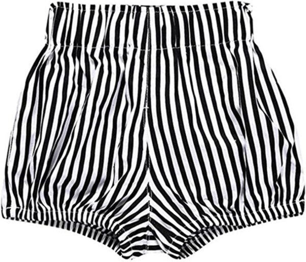 3 Pack of Little Baby Girls Boys Cotton Linen Blend Cute Bloomer Shorts - Image 5
