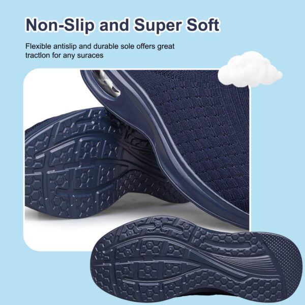 Boys Girls Trainers Toddlers Kids Sneakers Slip on Fitness Tennis Walking School Shoes for Toddler/Little Kid/Big Kid - Image 6