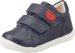 Geox Baby B Macchia Boy First Walker Shoe, Navy, 5 UK Child