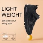 Kids Trainers Boys School Shoes Hoop and Loop Air Cushion Running Shoes - Image 4